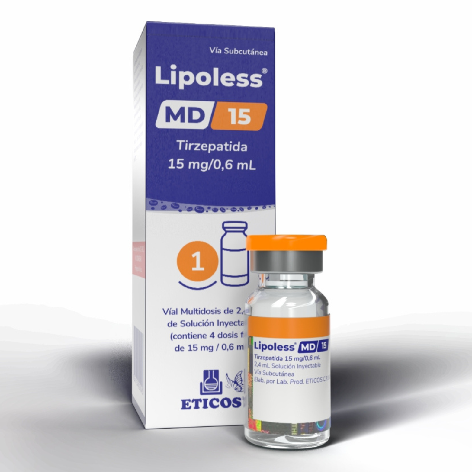 Lipoless MD 15 Ampola única