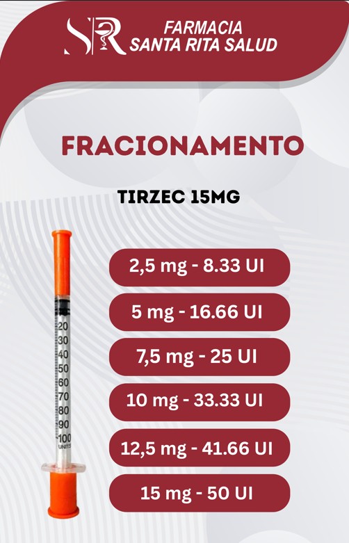 Tirzec 15MG/0,5ML - Imagem 2
