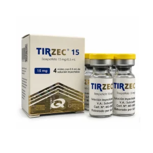 TIRZEC 15mg 4 AMPOLAS