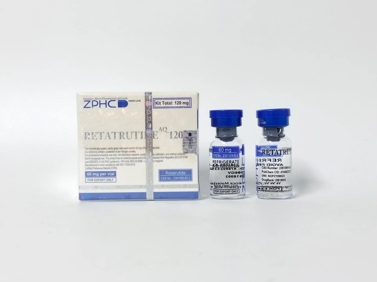 Retatrutida 120mg AQ diluída - ZPHC - Imagem 2